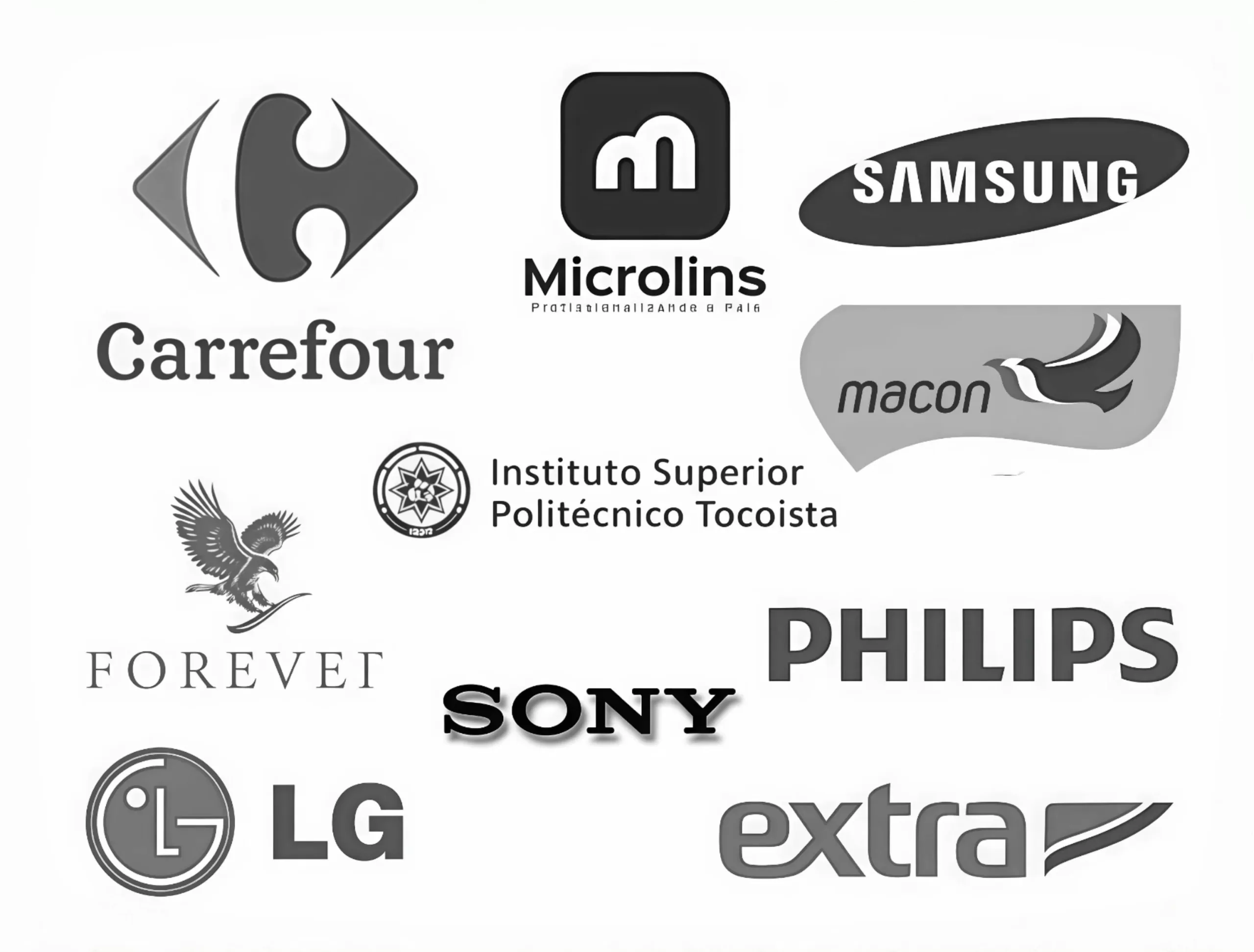 [Logotipos de grandes empresas parceiras da Ação Águia Brasil]